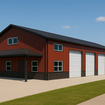 FrameCore Red Iron Clear Span Steel Building Kits