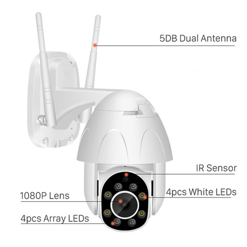 360 Degree Night Vision HD Outdoor Security Camera