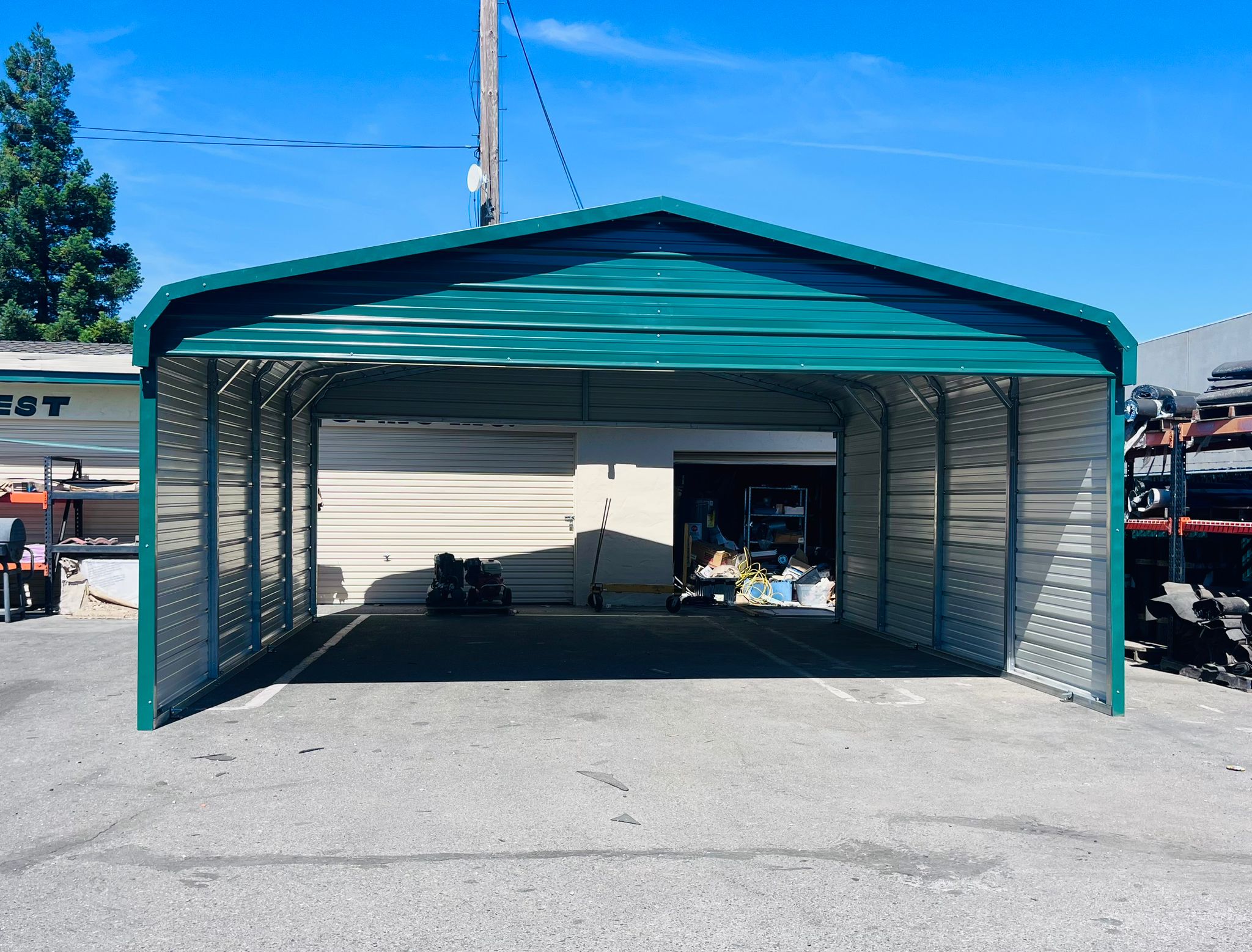 20'x20'x7' Classic 2 car carport