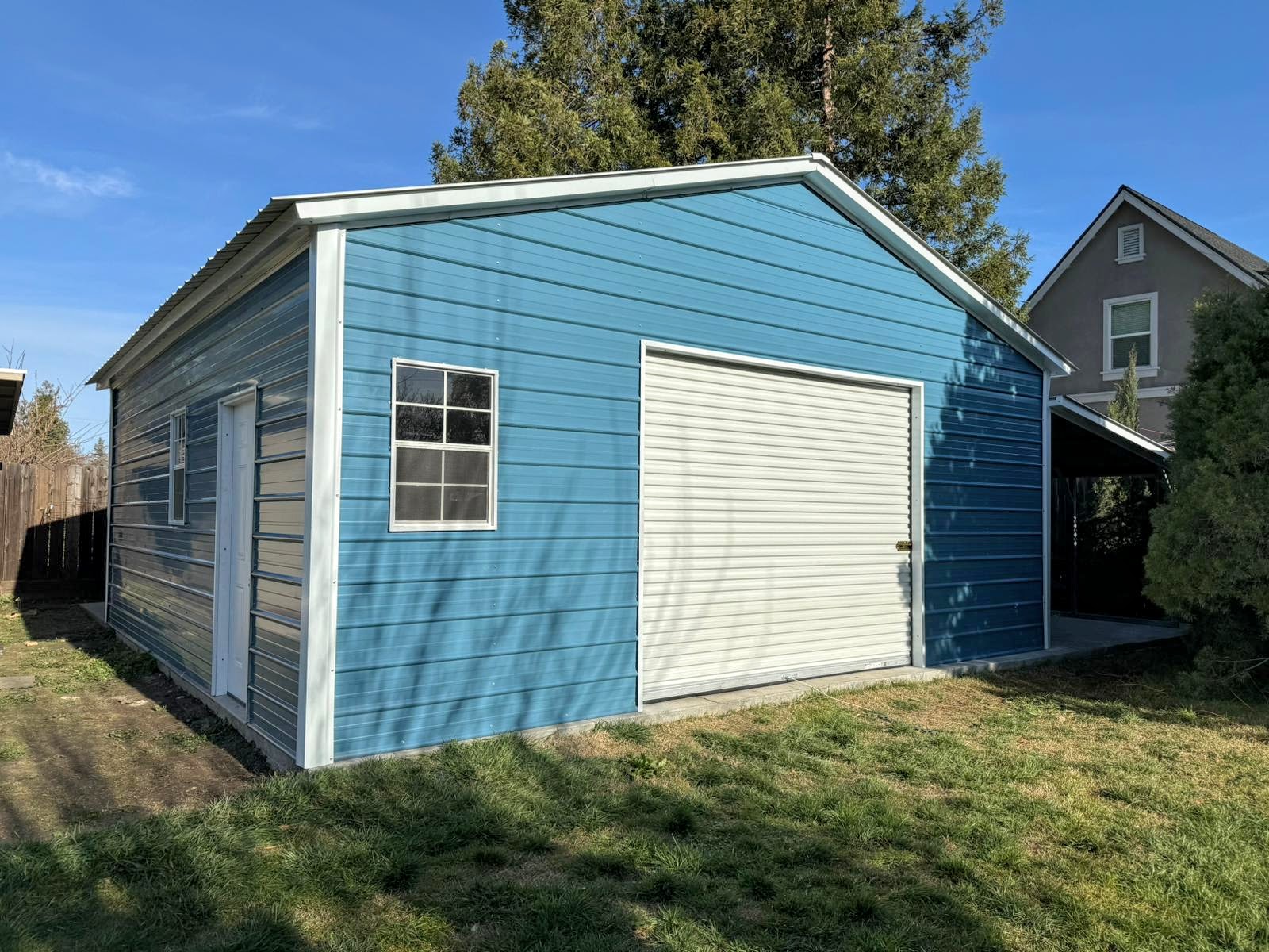 18x30x8 Garage With 10x30x6/7 Lean Too