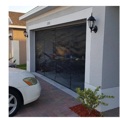 Custom Size Mosquito Net Garage Door Large Magnetic Curtain